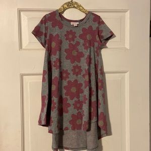 Lula Roe little girls high-low dress